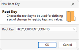 Adding a root key to a project Adding a root key to a project