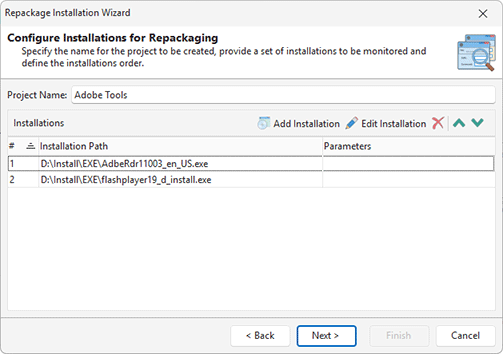 Providing installations to monitor