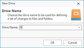 Adding a logical drive definition to a project
