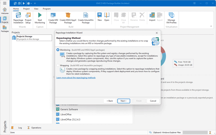 Installation Repackaging Wizard