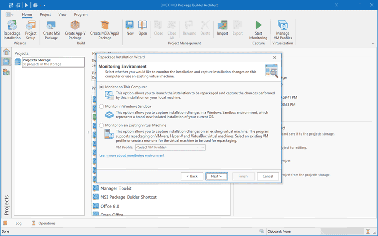 Repackaging on a Local Machine, VM, or Sandbox