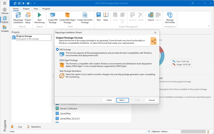 Creating MSI, MSIX and App-V Packages