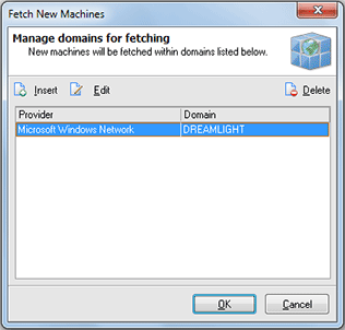 Specifying the groups to fetch new Machines from