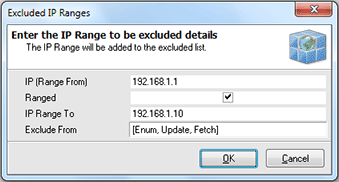 Specifying the exclusion criteria