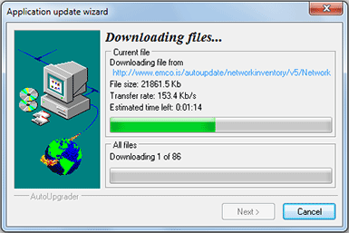 Live Update Wizard