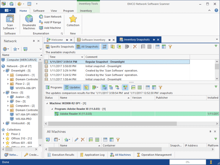 Installation Changes Audit