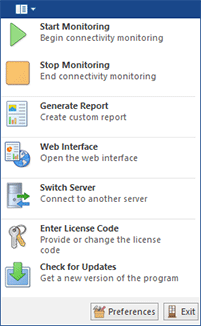 Application Menu