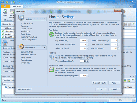 Prevent system load peaks