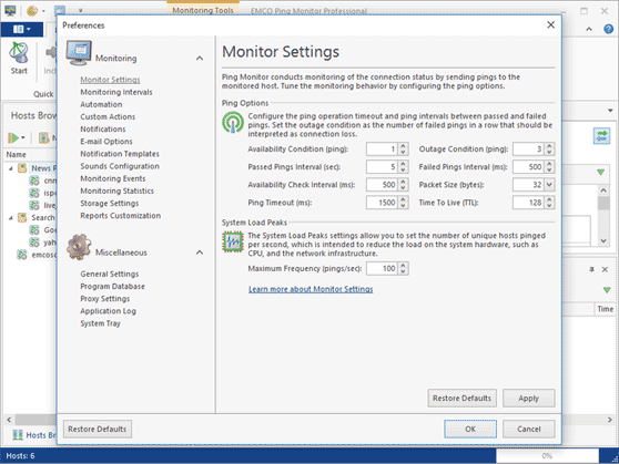 Connection establishment connection