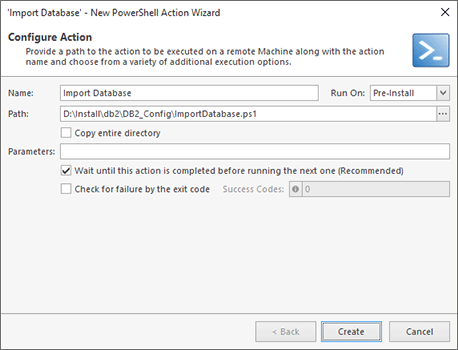 PowerShell Script Configuration PowerShell Script Configuration