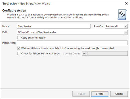 Script File Configuration Script File Configuration