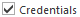 Credentials Credentials