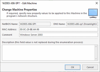 Machine Properties Machine Properties