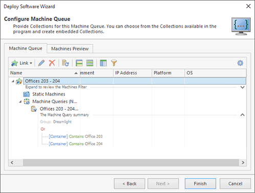 Machine Queue Editor