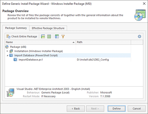 Package Summary for Windows Installer Package Package Summary for Windows Installer Package