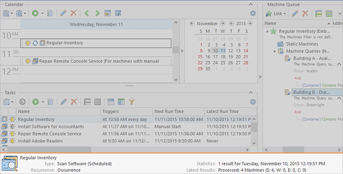 The Task Details pane The Task Details pane