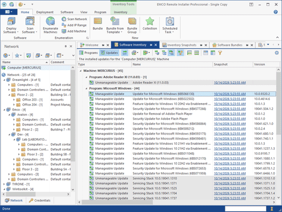 Auditing and Uninstalling Windows Updates