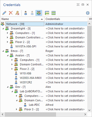 Credentials configuration in Initial Configuration Wizard Credentials configuration in Initial Configuration Wizard