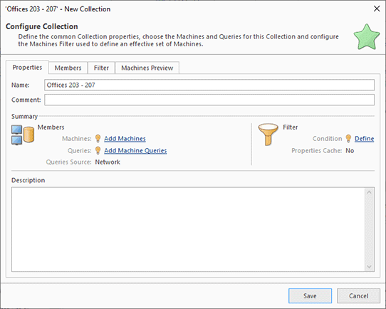 Collection properties Collection properties