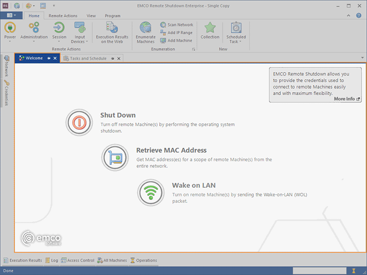 The Welcome Screen The Welcome Screen