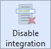 Disable integration
