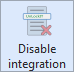 Disable integration Disable integration
