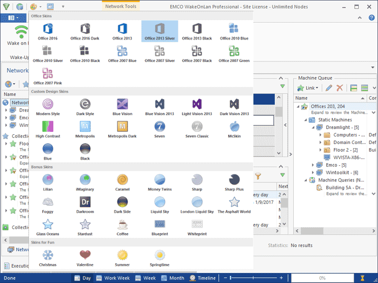 wakeonlan specify interface wakeonlan specify interface